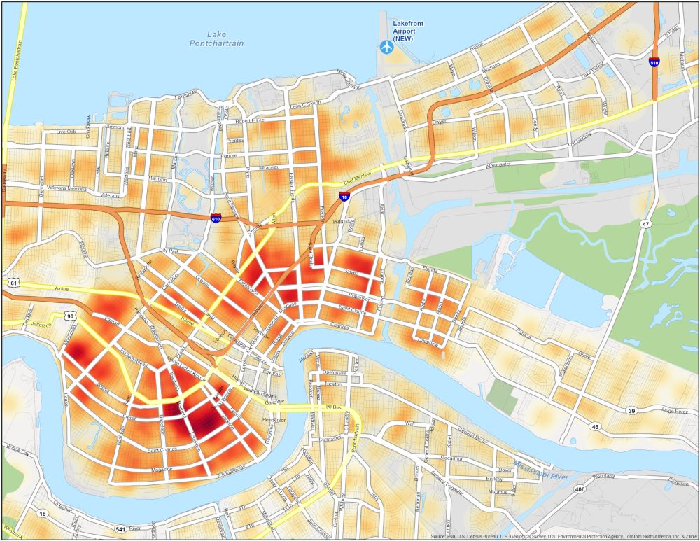 New Orleans Crime Map