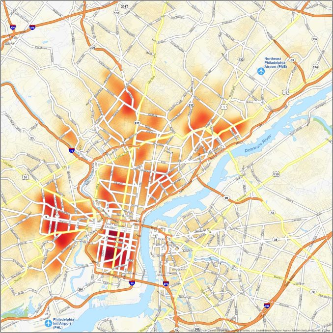 Philadelphia Crime Map GIS Geography