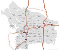 Portland Neighborhood Map