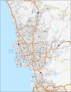San Diego Neighborhood Map