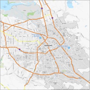 San Jose Neighborhood Map