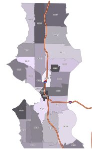Seattle Zip Code Map