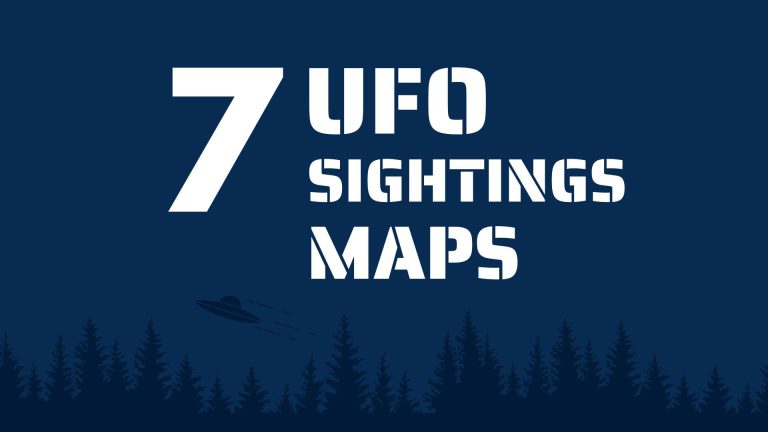 7 Top UFO Sighting Maps