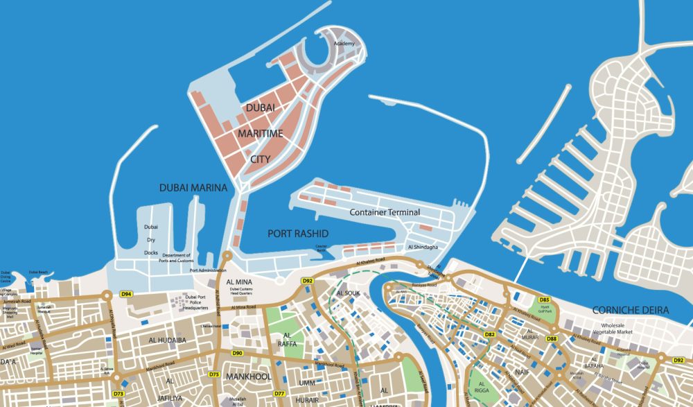 Old Dubai and Maritime City