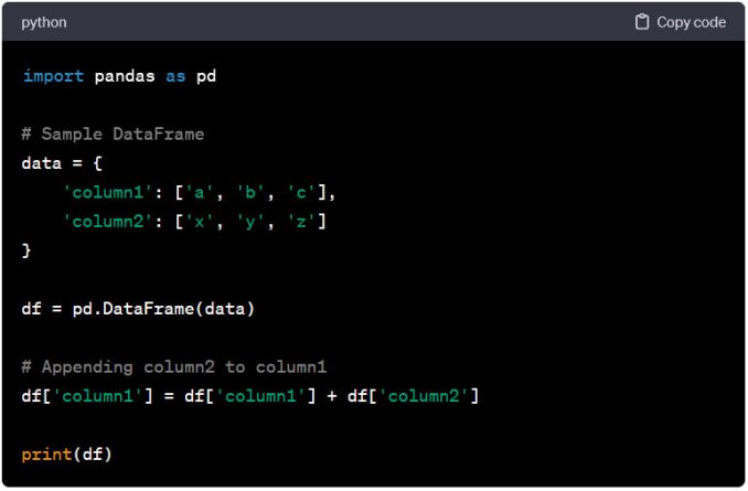 Sample Python Code