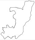 Congo Republic Blank Map