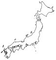 Japan Blank Map