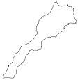 Morocco Blank Map