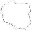 Poland Blank Map