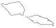 Samoa Outline Map