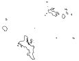 Seychelles Blank Map