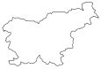 Slovenia Blank Map