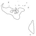 Tonga Outline Map