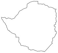 Zambia Blank Map