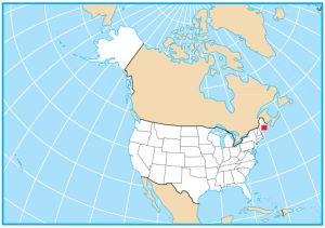 Acadia National Park US Map