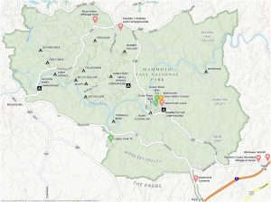 Mammoth Cave National Park Map