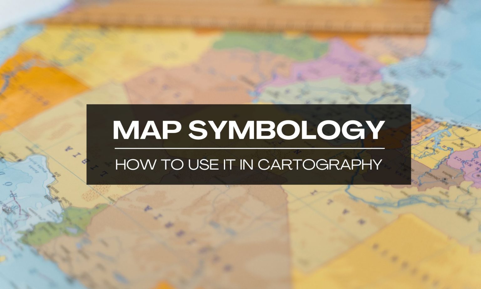 Map Symbology In Cartography GIS Geography