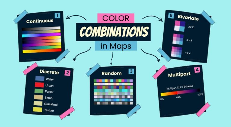 Color Combinations Maps