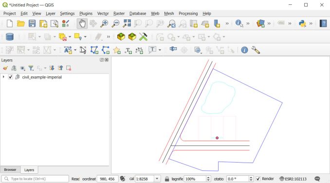 DWG Import Results