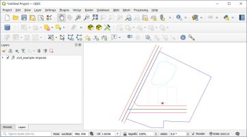 DWG to SHP Feature