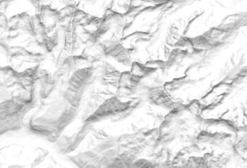 Shaded Relief Map