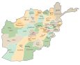 Afghanistan Administration Map