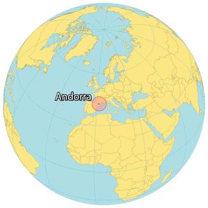 Andorra World Map