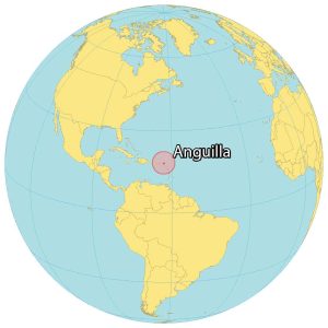 Anguilla World Map