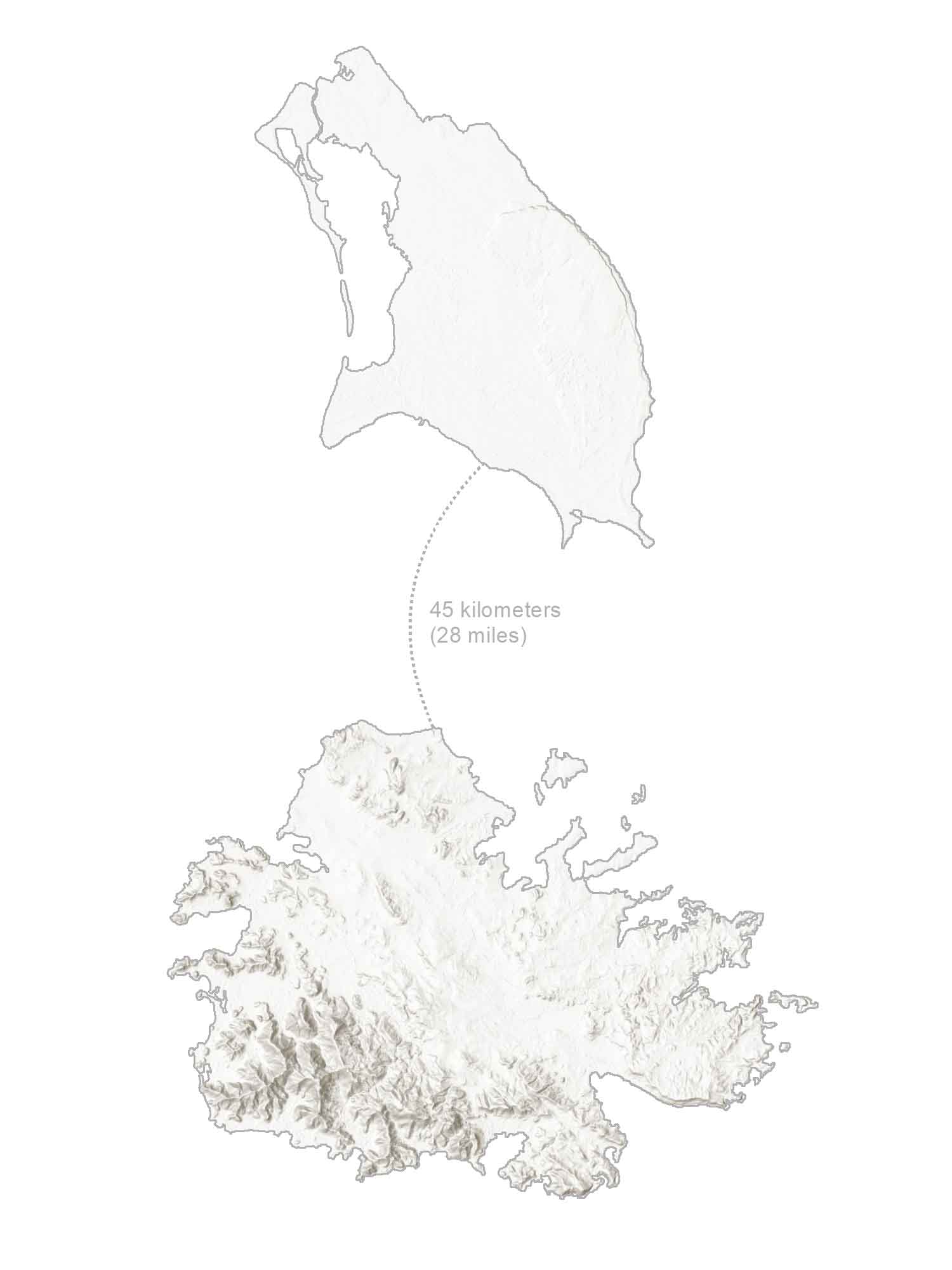 Antigua and Barbuda Elevation Map
