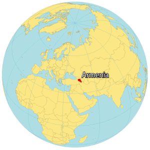 Armenia World Map