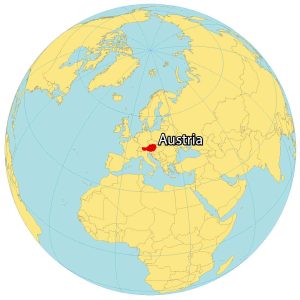 Austria World Map