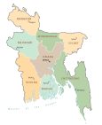 Bangladesh Administration Map