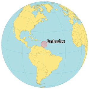 Barbados World-Map