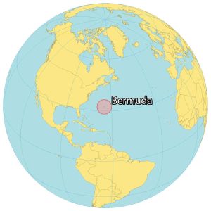 Bermuda World Map