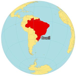 Brazil World Map