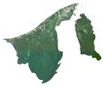 Brunei Satellite Map