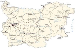 Bulgaria Map – Cities and Roads