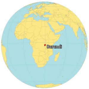 Burundi World Map