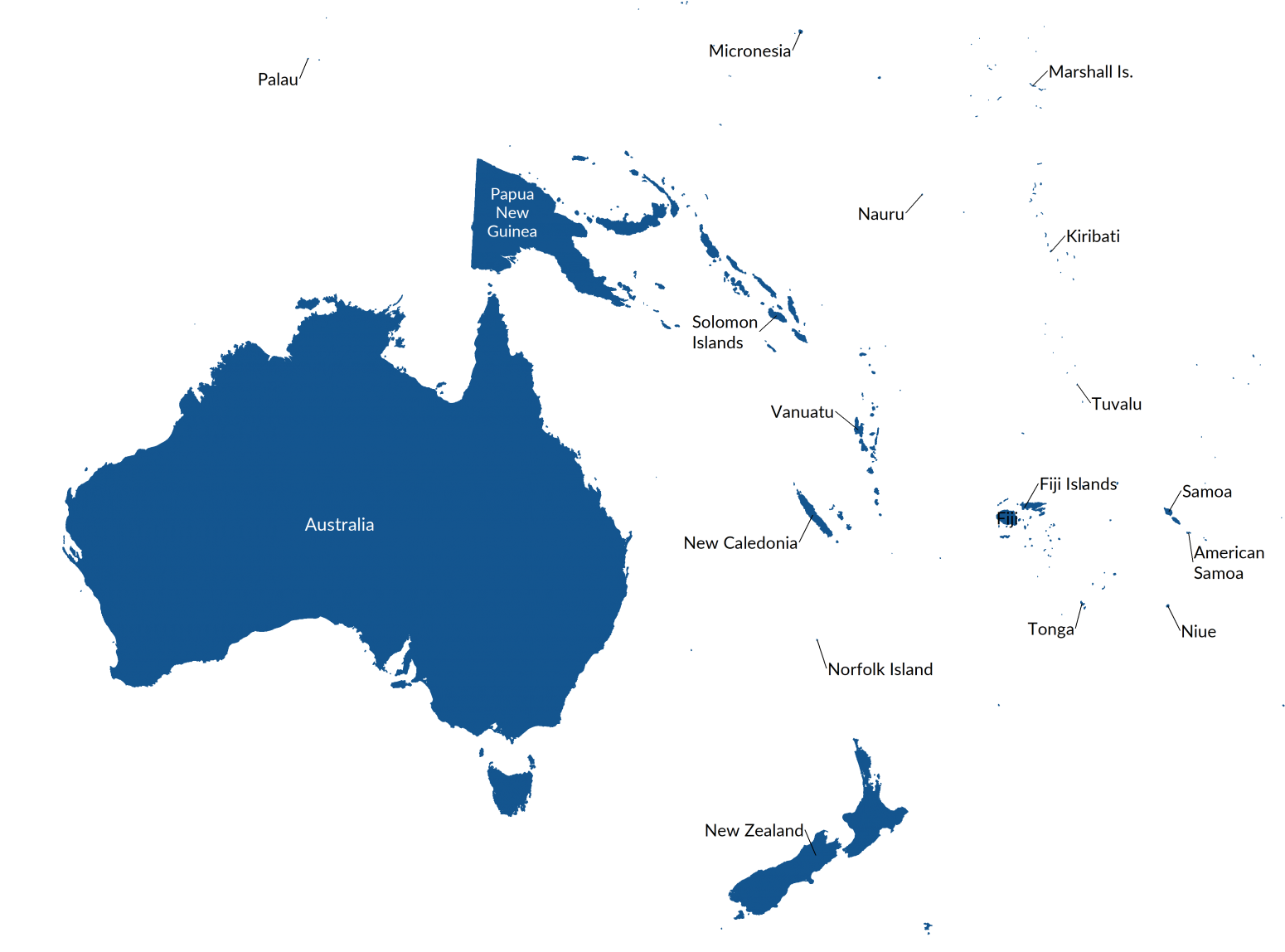 Страны океании австралия и новая зеландия. Океания на карте. Карта Австралии и Океании. Океания карта географическая. Карта Океании со странами.
